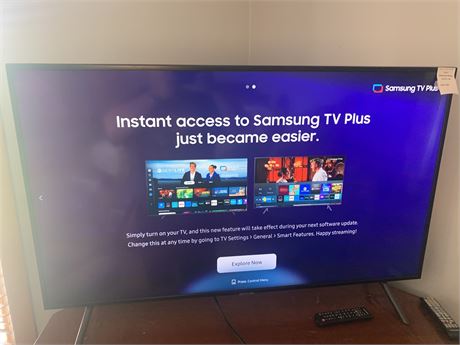 48" Samsung 4K Smart TV NU7100 Series With Remote
