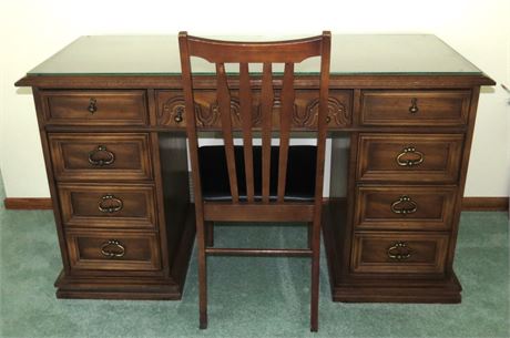 Broyhill Desk & Chair