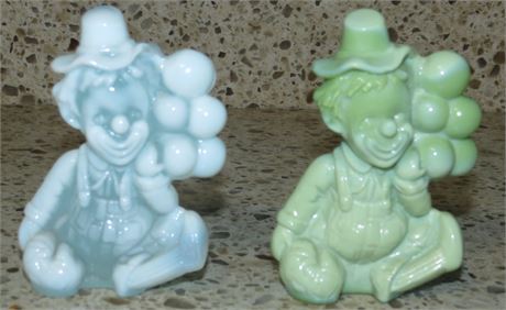 Mosser Glass "Cleo" "Bags" Figurines