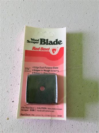 Red Devil 1-1/2" 4 Edge Dual-Purpose Blade Lot - 5 Boxes