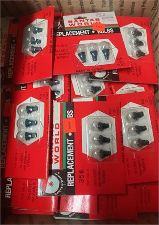 Santa's World Replacement Miniature 3V Christmas Light Bulb Sets
