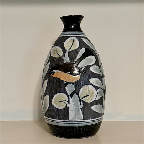 Gorgeous Tilgman's Sweden Studio Pottery Vase