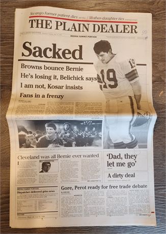 The Plain Dealer: Bernie Kosar