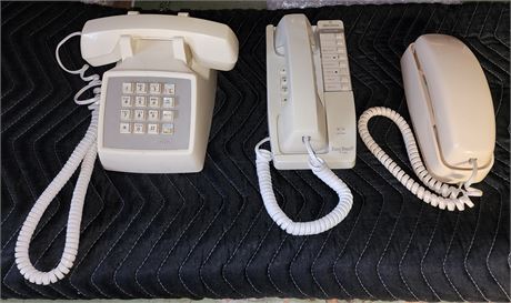 3 Landline Phones