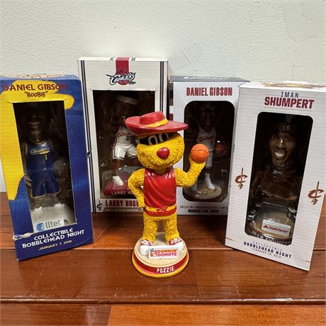 Cleveland Cavaliers Mixed Bobblehead Lot
