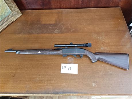 Remington .22 LR Rifle with Weaver Scope