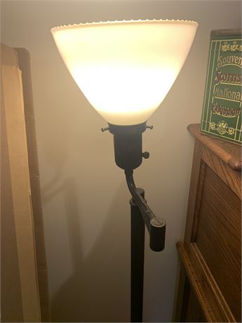 Torchiere Floor Lamp & With Shade