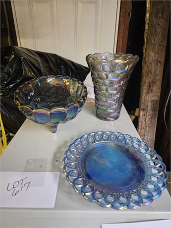 Indiana Glass Carnival Fruit Bowl / Vase & More - Sizes Vary