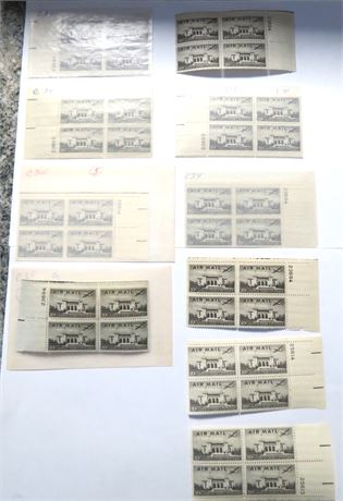 US Air Mail Stamps: 10 Cents Pan American Union Building Washington DC