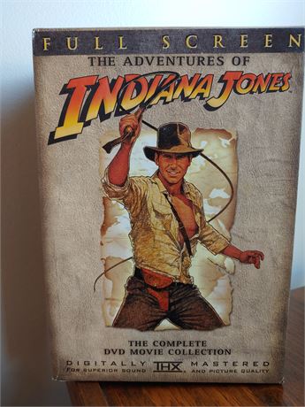 Indiana Jones Complete DVD Movie Collection