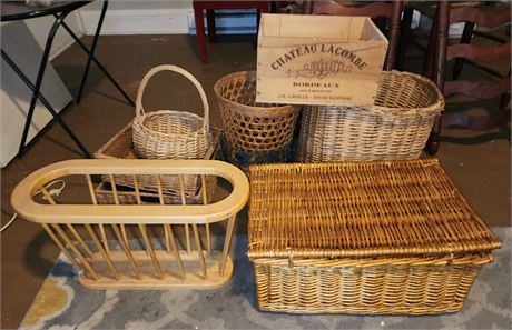 Baskets, Decorative Boxes, Magazine Rack