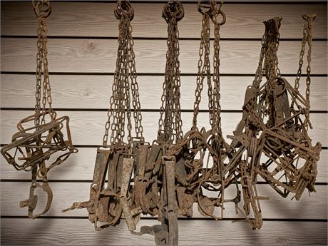 Antique Metal Traps (Scrap Only)