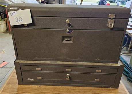 Kennedy 2 Piece Machinist Chest Model #'s 526-517042 & MC-28-447024