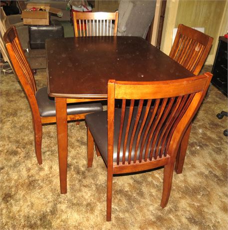 Table, 4 Chairs