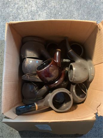 Napcoware Ceramic Tobacco Pipe AshTrays Lot - 1 Box