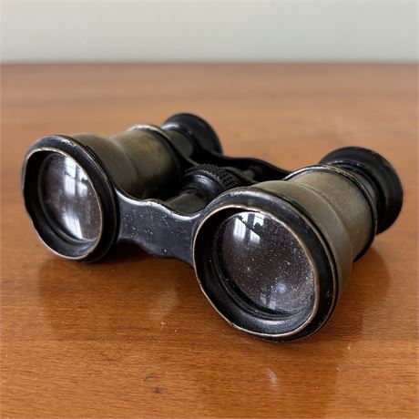 Antique Chevalier Jumelle Opera Glasses Binoculars