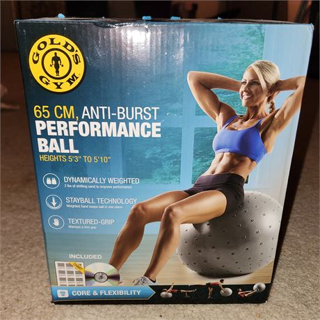 Gold's Gym Performance Ball