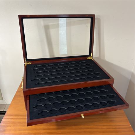 Coin Collection Storage and Display Case