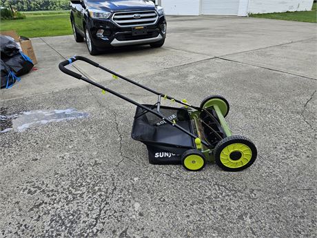 Sunjoe Manual Push Mower