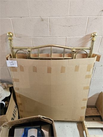 Brass Headboard & Footboard