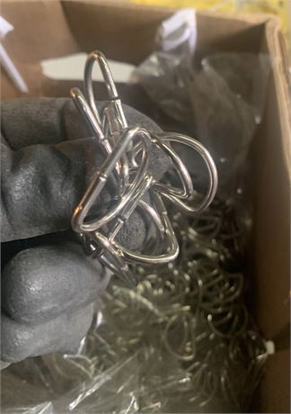 Metal D-Ring Hardware Lot