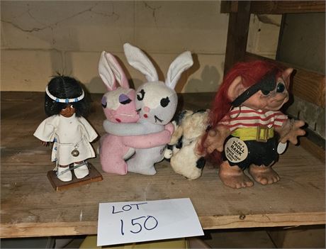 Troll Bank, Vintage Plush & More