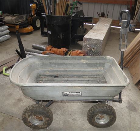 Ground Work Tractor Supply Garden Wagon