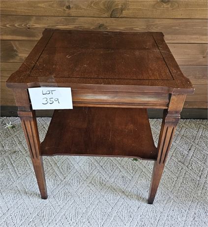 Wood End/Side Table