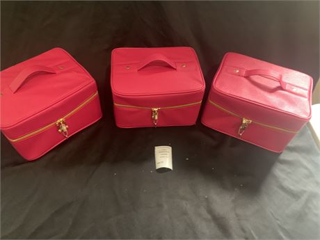 Pink Joy Mangano Jewel Kit Tower Storage Organizer LOT OF 3