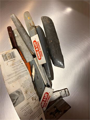 Utility Knife & Scraper Tool Lot