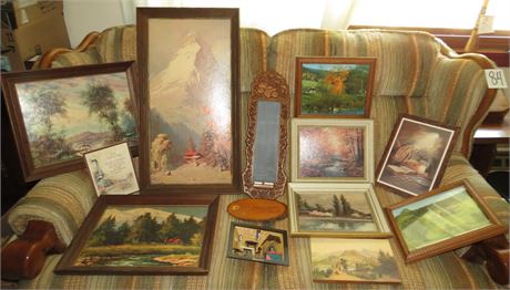 Various Prints, Wall Decor