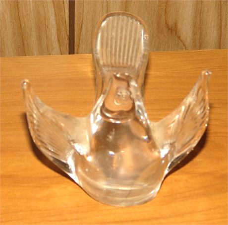 Clear Glass Bird