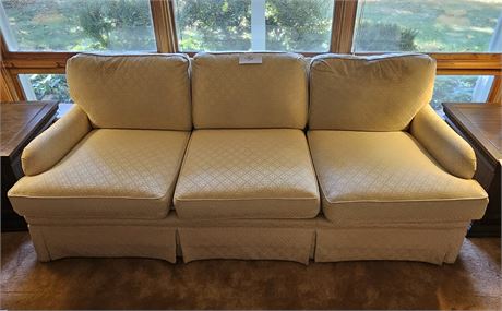 Wesley Hall Cream Color Sofa