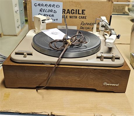 Garrard Record Player