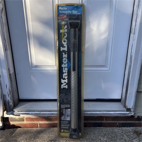 New Master Lock Patio Door Security Bar 251D