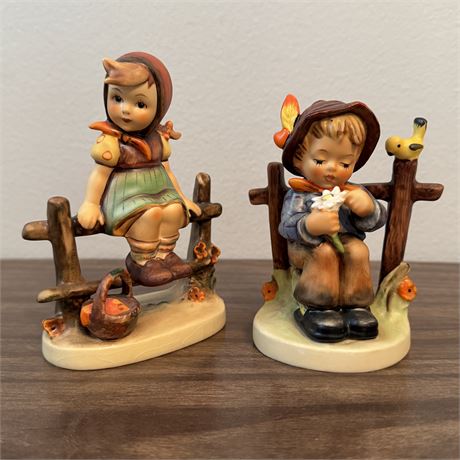 Lot of 2 Hummel Goebel TM5 Figurines