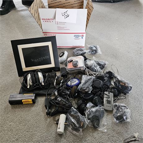 Mixed Power Cords, Chargers, Headsets & More