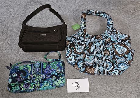 Vera Bradley Mixed Purse Lot- Size & Color Vary