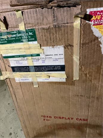 #848 Store Display Case/Fixture From Richmond Jewelers Supply Co. Inc