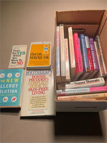 Self Help Book Lot