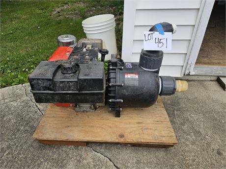 Pacer Pump with 8HP Tecumseh Motor