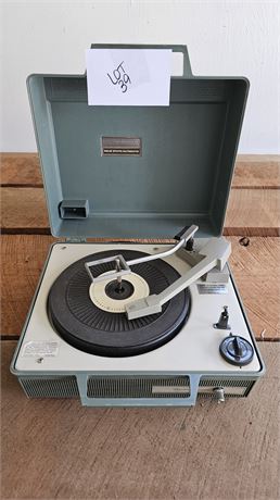 General Electric Portable Record Player