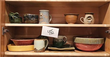 Mixed Kitchen Pottery, Local & Travel Pottery  & More