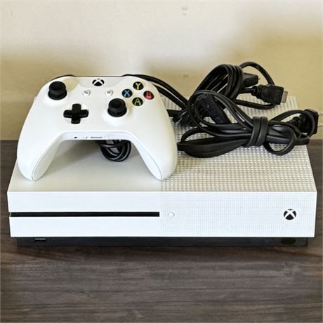 Microsoft Xbox One S Console + Remote & All Cords - Model 1681