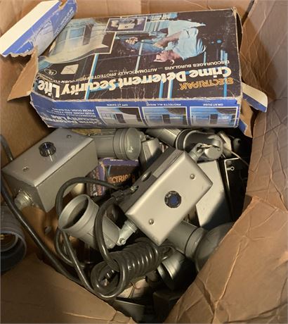 Electripak Crime Deterrent Security Light, Junction Boxes & More - 1 Box