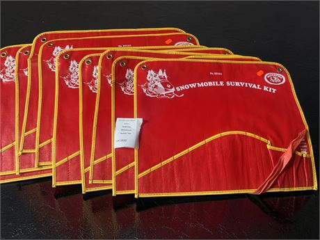 Indestro Snowmobile Survival Kit Pouch Lot
