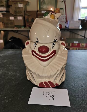 Vintage Mc Coy Clown Cookie Jar