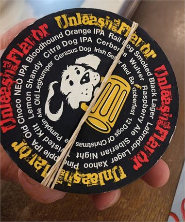 4-Inch Thirsty Dog Brewing Co. Akron, Ohio  Beer Coasters