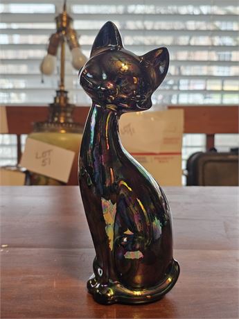 Ceramic Mold Carnival Glaze Cat