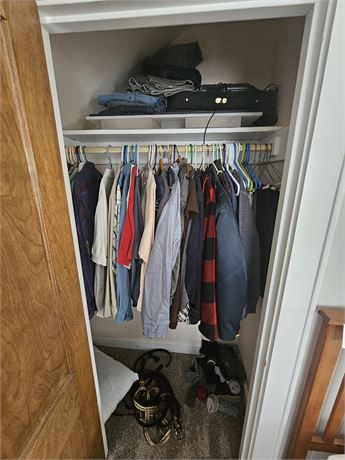 Closet Cleanout: Mixed Men's Clothes